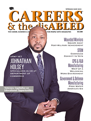 Careers & the disABLED magazine cover