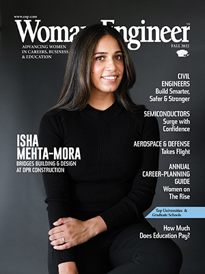 Woman Engineer magazine cover